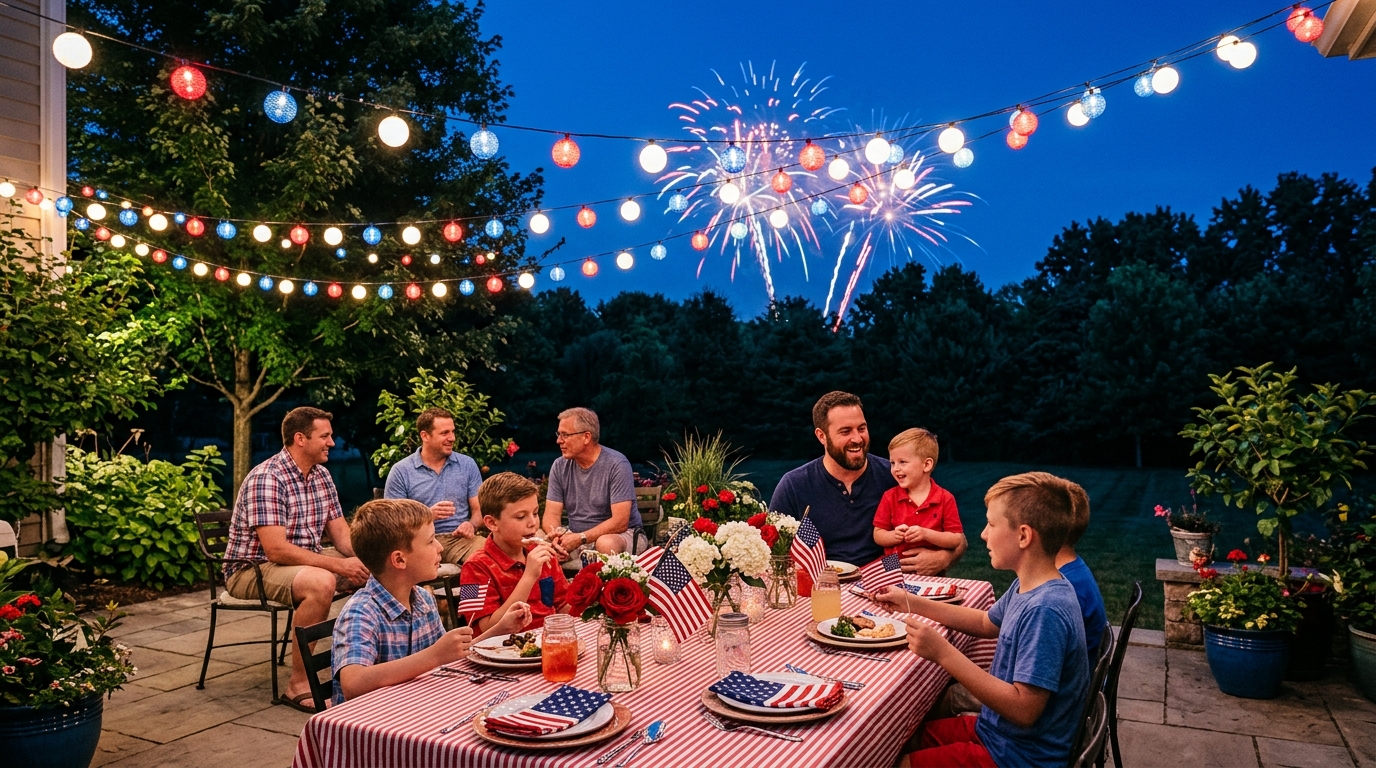 4th of July Lighting Ideas: The Secret to a Magical Independence Day Night